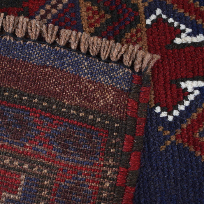 Rug Prayer Mat Afghan Handmade 4.3x2.9 ft