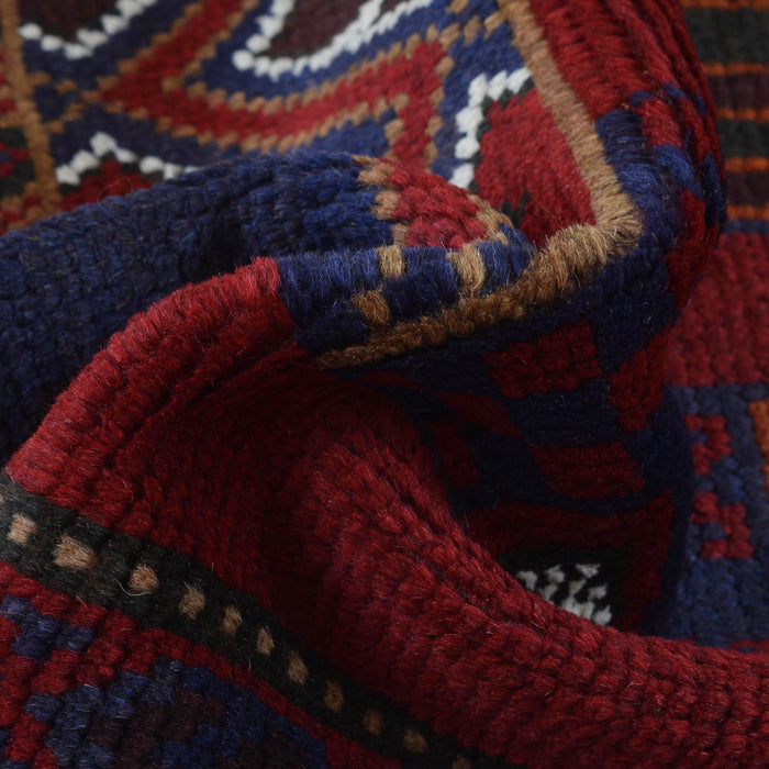 Rug Prayer Mat Afghan Handmade 4.3x2.9 ft