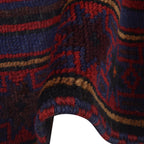 Handloomed Afghan Prayer Mat Design 4.8x3.1 ft