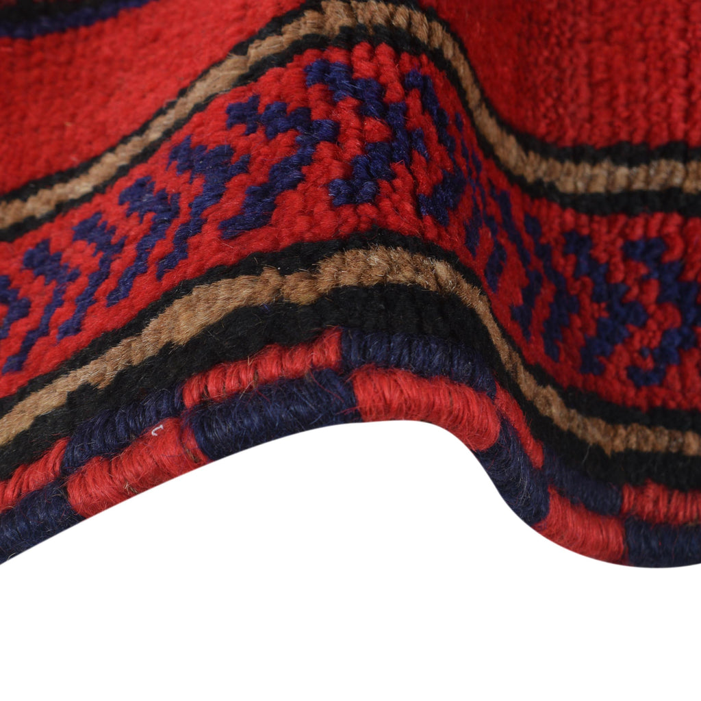 Afghan Woolen Rug Prayer Mat 4.1x2.7 ft