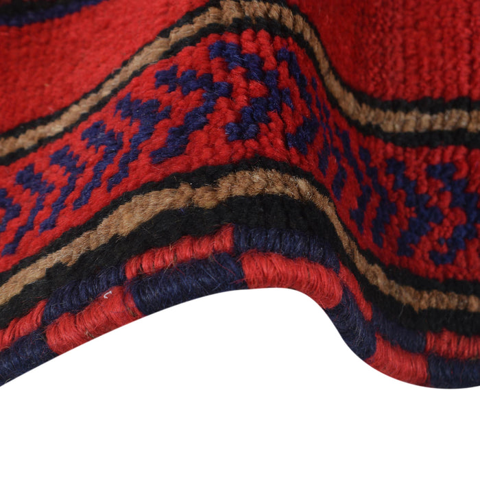 Afghan Woolen Rug Prayer Mat 4.1x2.7 ft