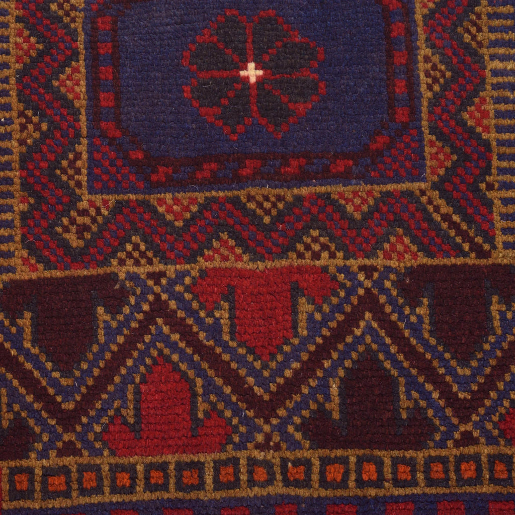 Prayer Rug Afghan Loomed Style 4.8x2.9 ft