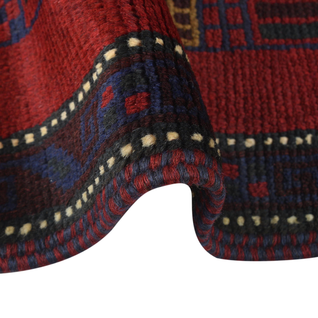 Prayer Rug Afghan Loomed Style 4.8x2.9 ft