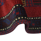 Prayer Rug Afghan Loomed Style 4.8x2.9 ft