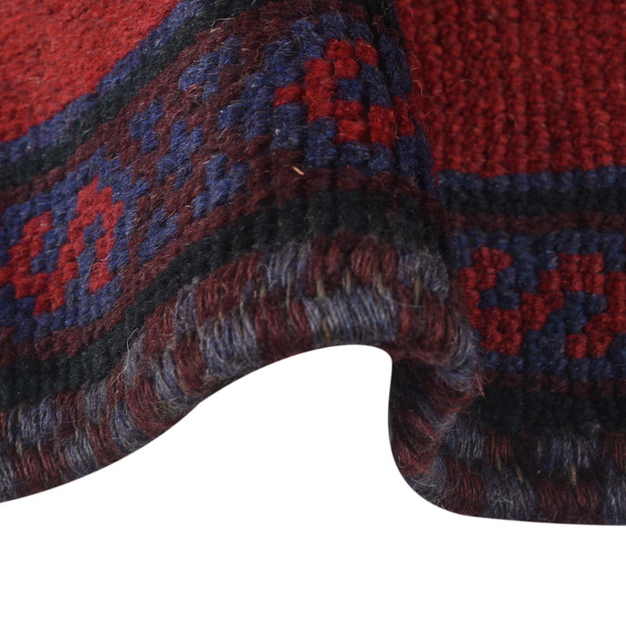 Tribal Afghan Woolen Prayer Mat 4.7x2.9 ft