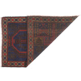 Afghan Rug Crafted Prayer Piece 4.4x3 ft