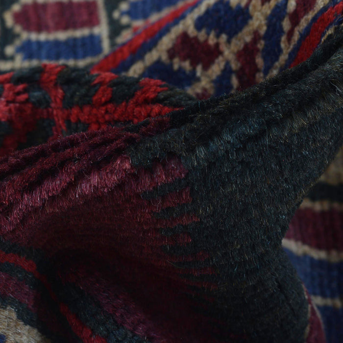 Premium Wool Afghan Prayer Rug 4.3x2.8 ft