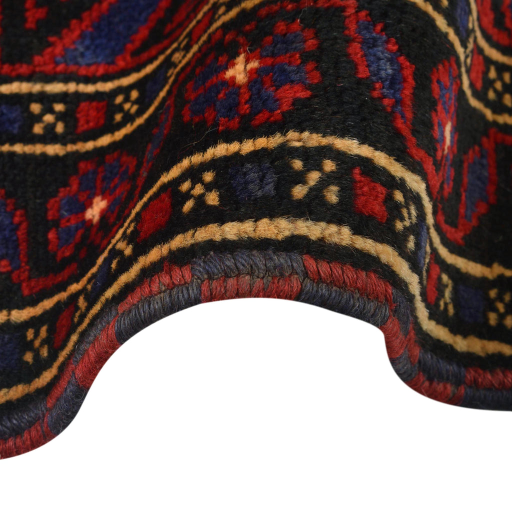 Afghan Wool Prayer Rug Pattern 4.5x2.9 ft