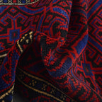 Afghan Wool Prayer Rug Pattern 4.5x2.9 ft