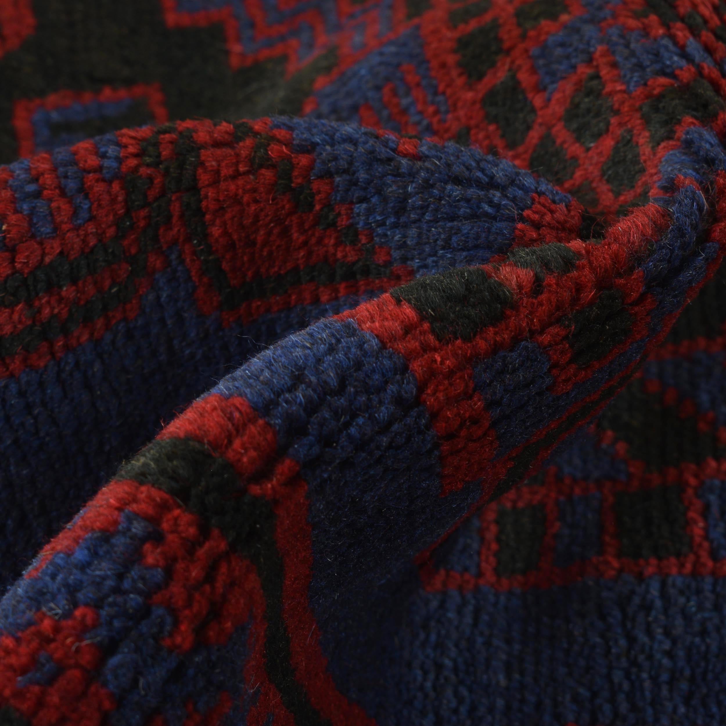 Afghan Islamic Rug Prayer Piece 4.5x2.9 ft