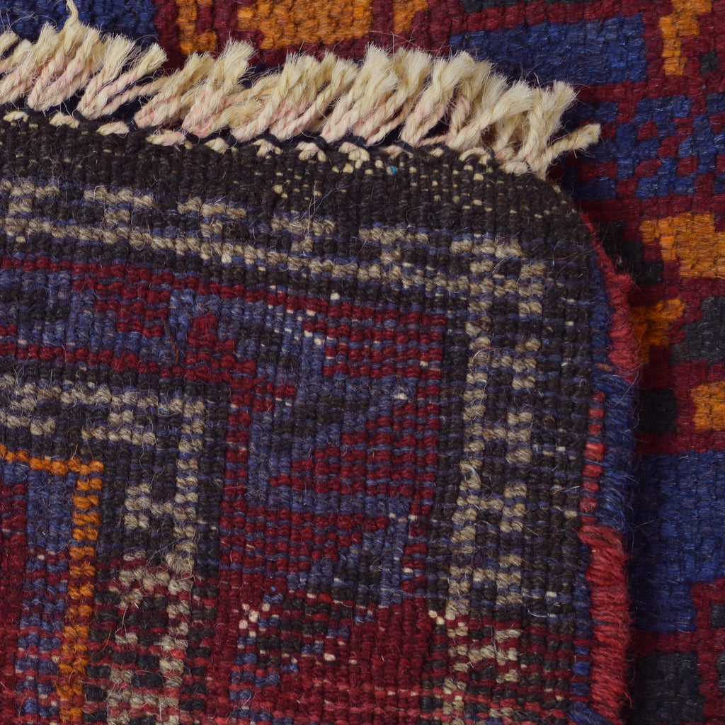 Afghan Handcrafted Woolen Prayer Rug 4.6x3 ft