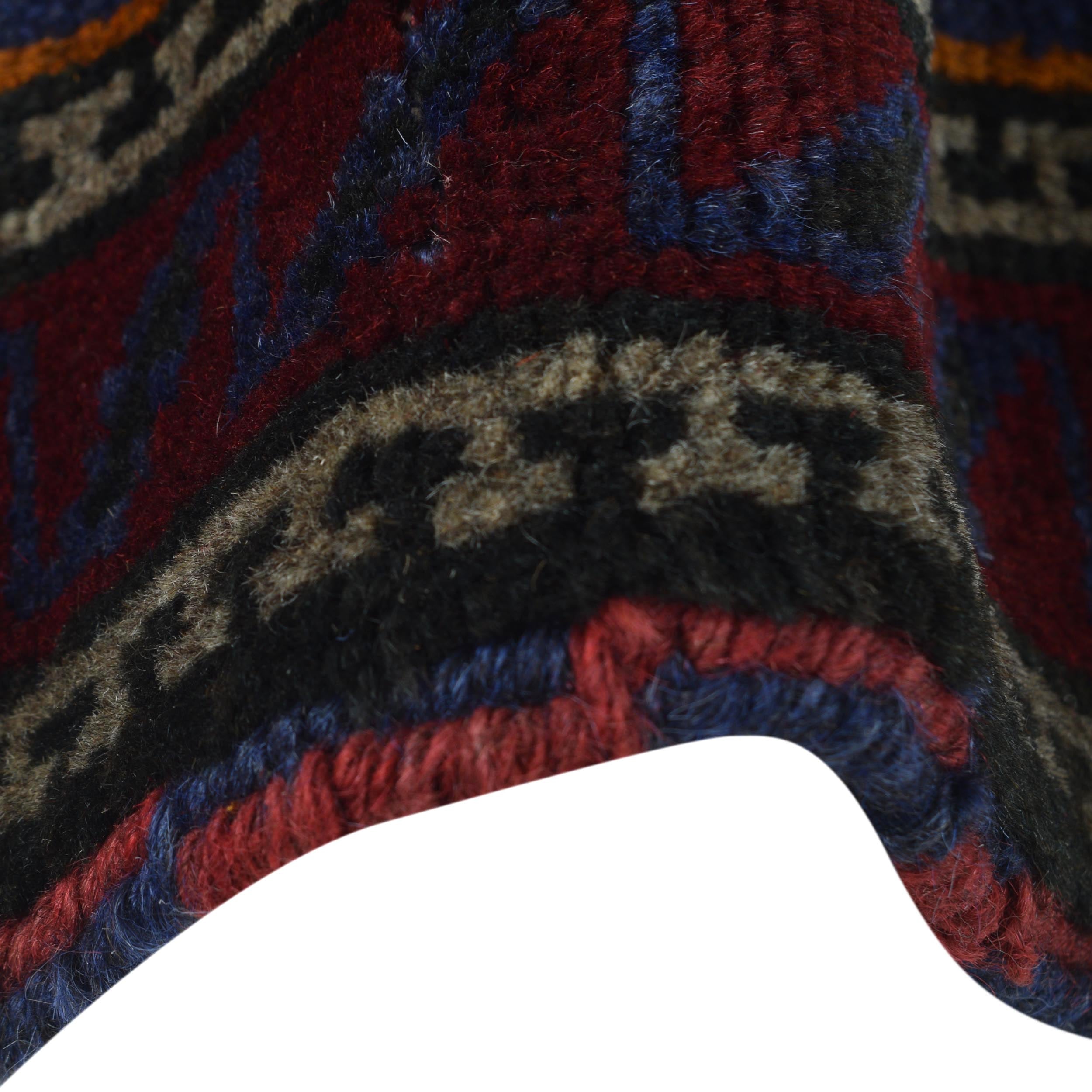 Afghan Handcrafted Woolen Prayer Rug 4.6x3 ft