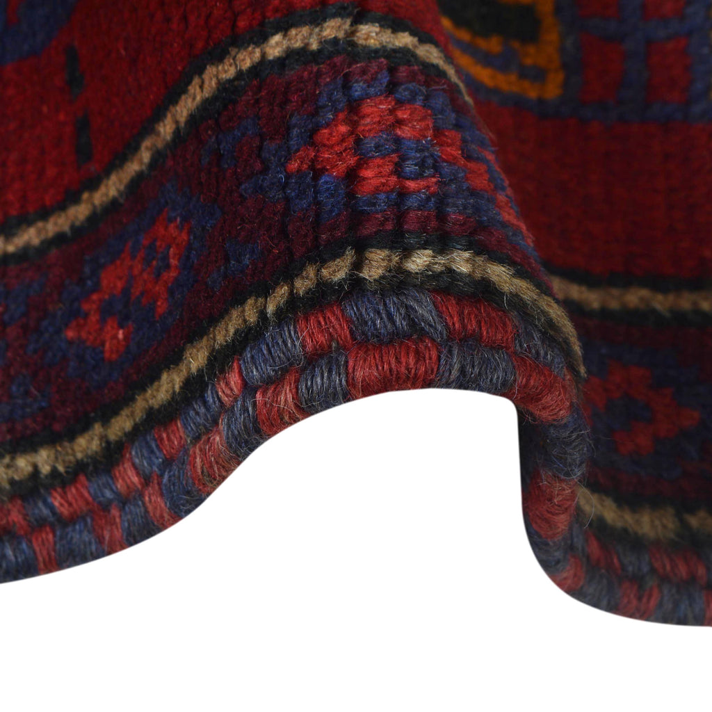 Tribal Afghan Crafted Prayer Mat 4.5x2.8 ft