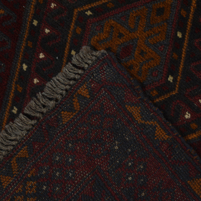 Hand Knotted Runner Rug, Pashtun, Hand-Knotted, Runner Rug, 