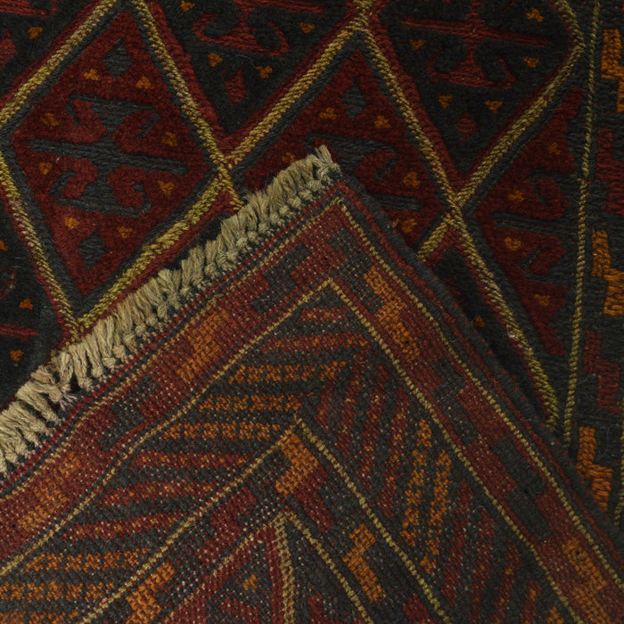 Hand Knotted Runner Rug, 