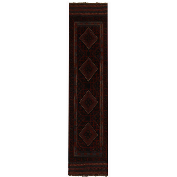 Hand-Knotted,  Afghanistan Runner Rug,  Afghan, Runner Rug, 