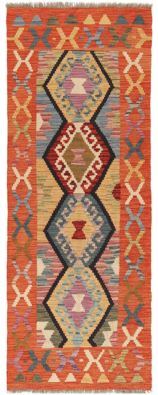 Afghan wool runner, handcrafted tribal rug, authentic Afghan rug, traditional Afghan runner rug, Pashtun handcrafted rug, 