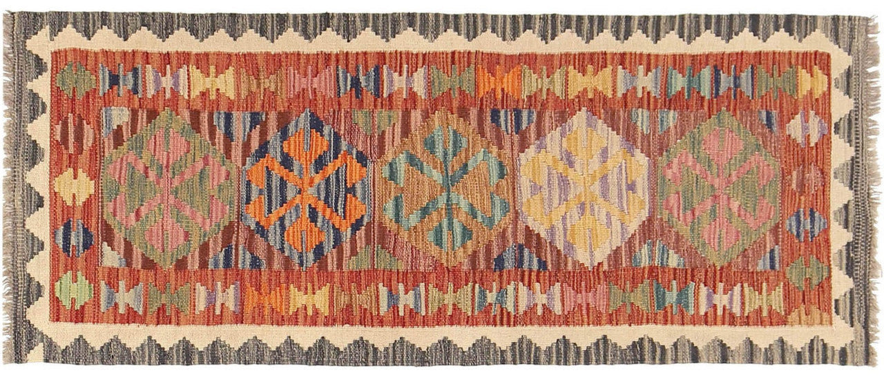 authentic Afghan rug, traditional Afghan runner rug, Pashtun handcrafted rug, Afghan tribal pattern rug, pure wool runner rug,