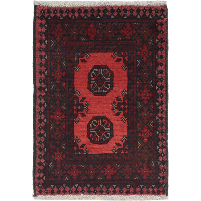 Soft Wool Artisan Entry Rug 2.3x1.6 ft