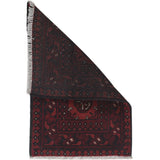 Ethnic Afghan Handcrafted Rug 2.4x1.5 ft