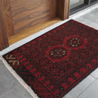 Afghan Artisan Mini Entry Rug 2x1.6 ft