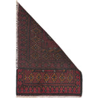 Ethnic Soft Wool Entry Rug 2.1x1.5 ft