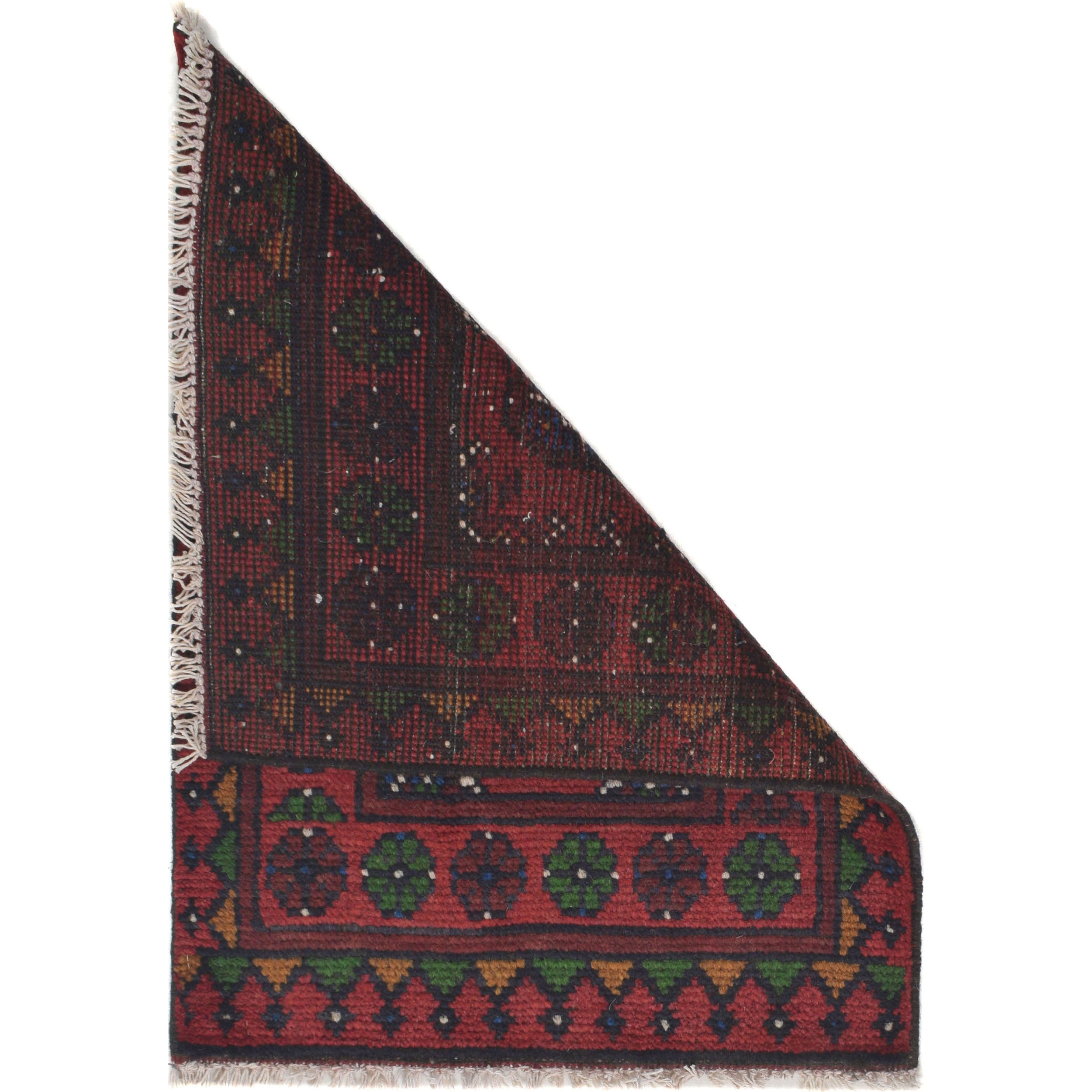 Mini Handwoven Afghan Doormat 2.2x1.6 ft