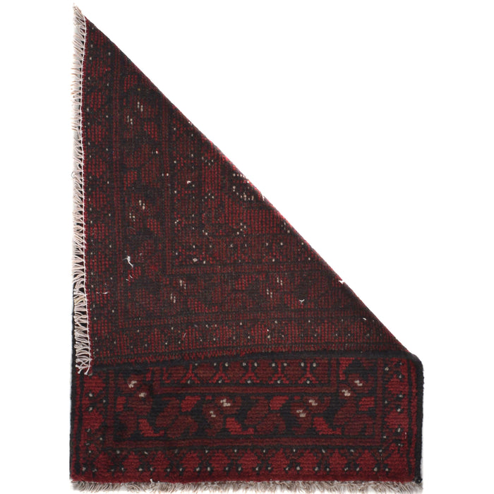 Tribal Handcrafted Afghan Doormat 2.1x1.5 ft