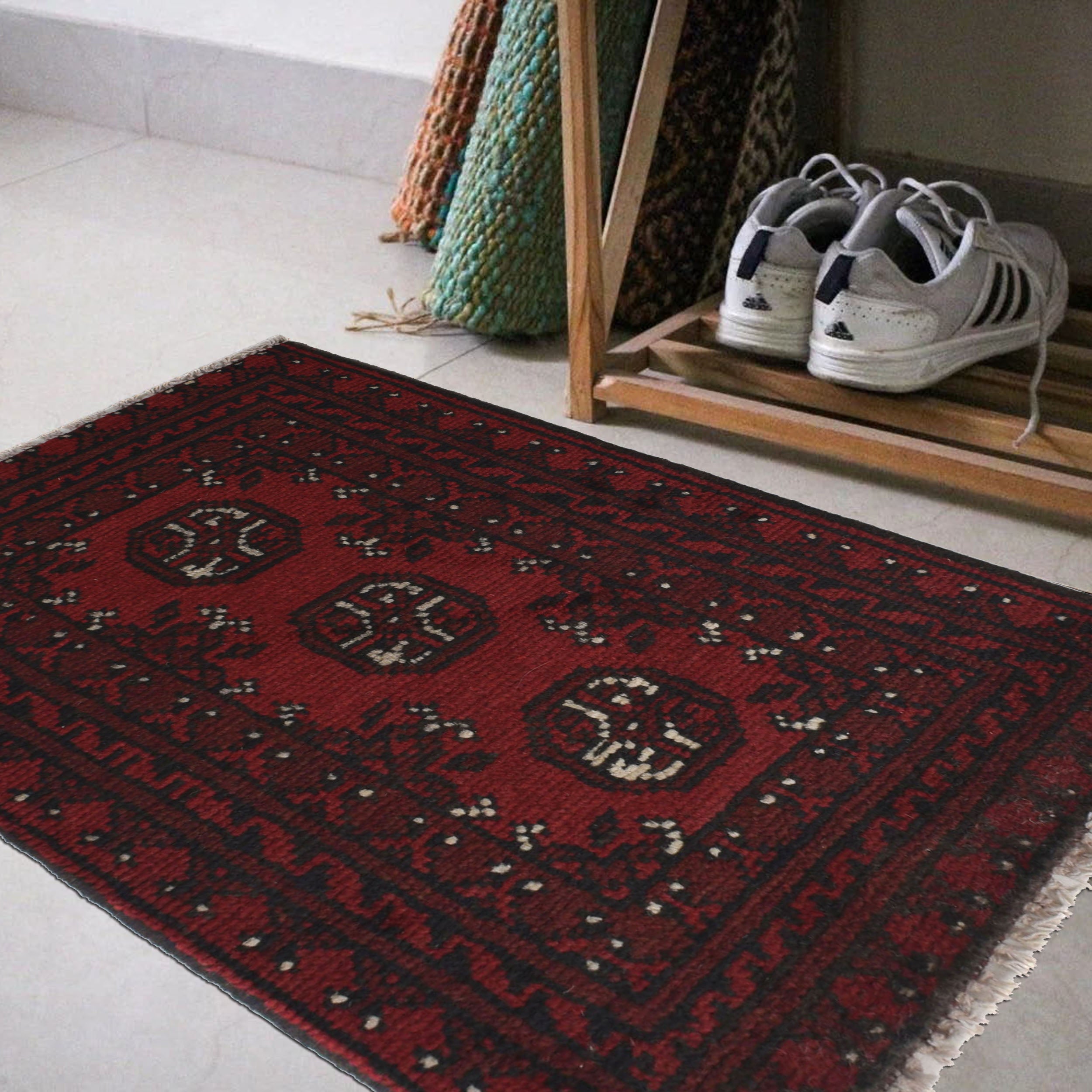 Cozy Mini Wool Entry Mat 2.2x1.5 ft
