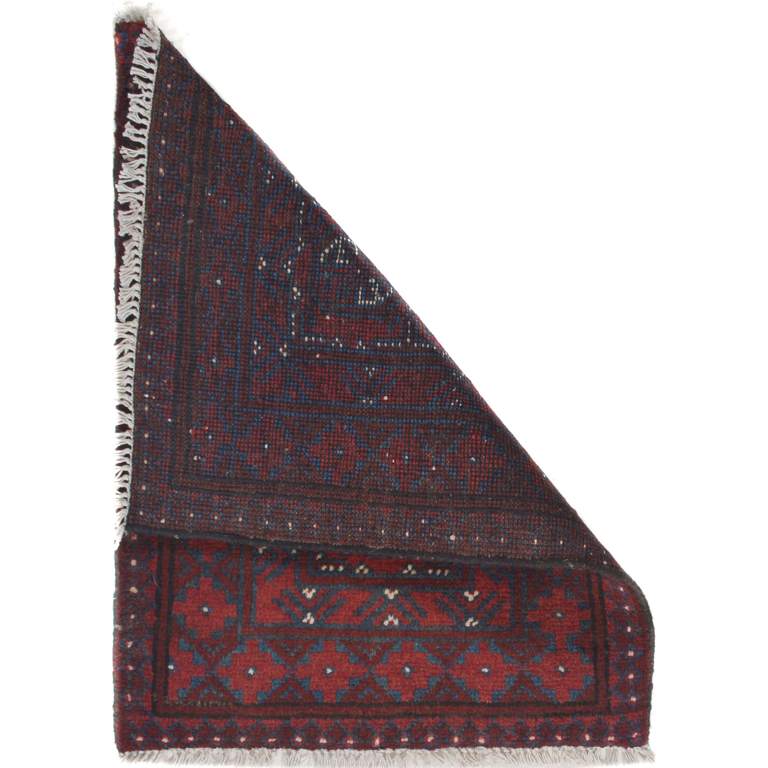 Mini Tribal Wool Handwoven Rug 2.2x1.7 ft