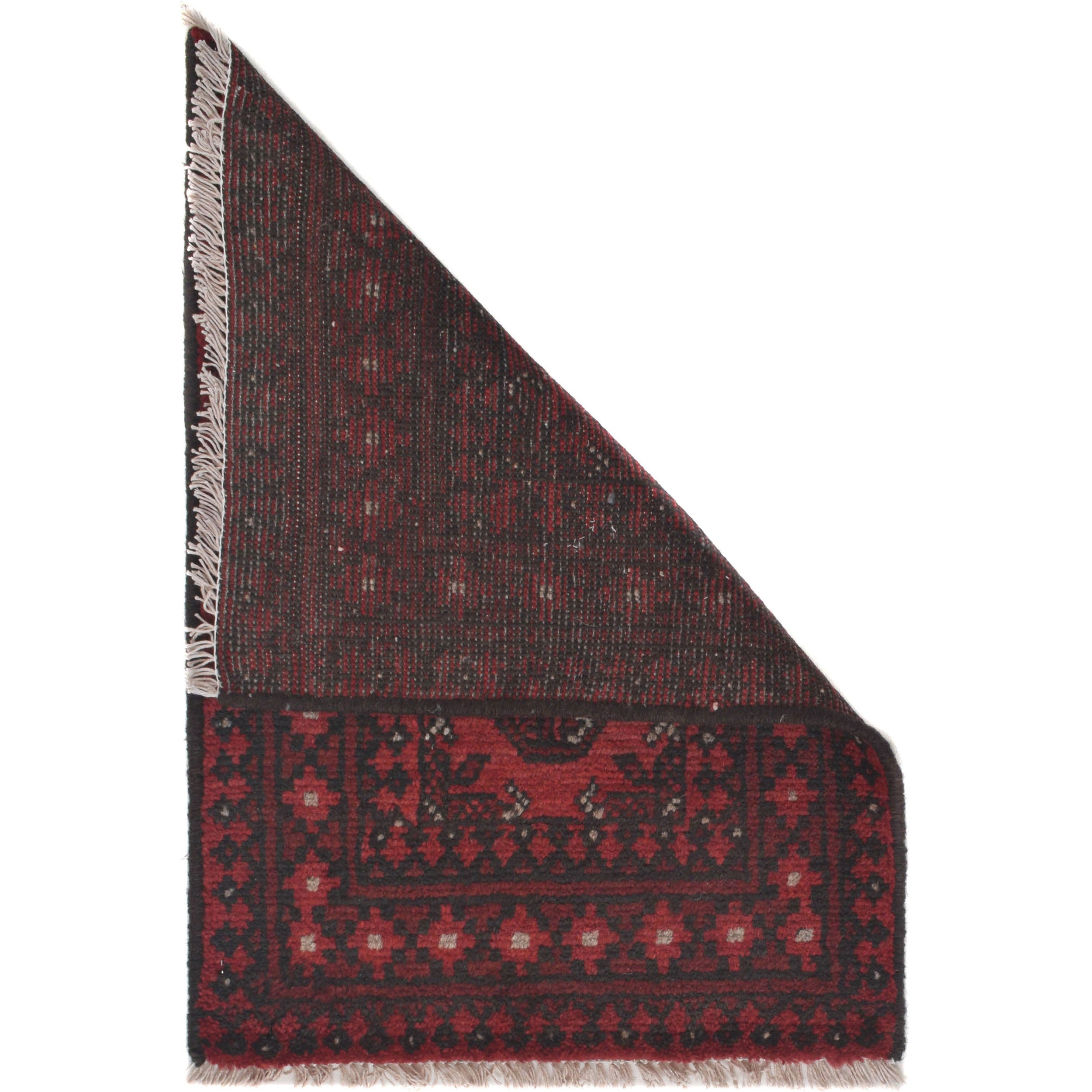 Afghan Nomad Entry Wool Rug 2.3x1.6 ft