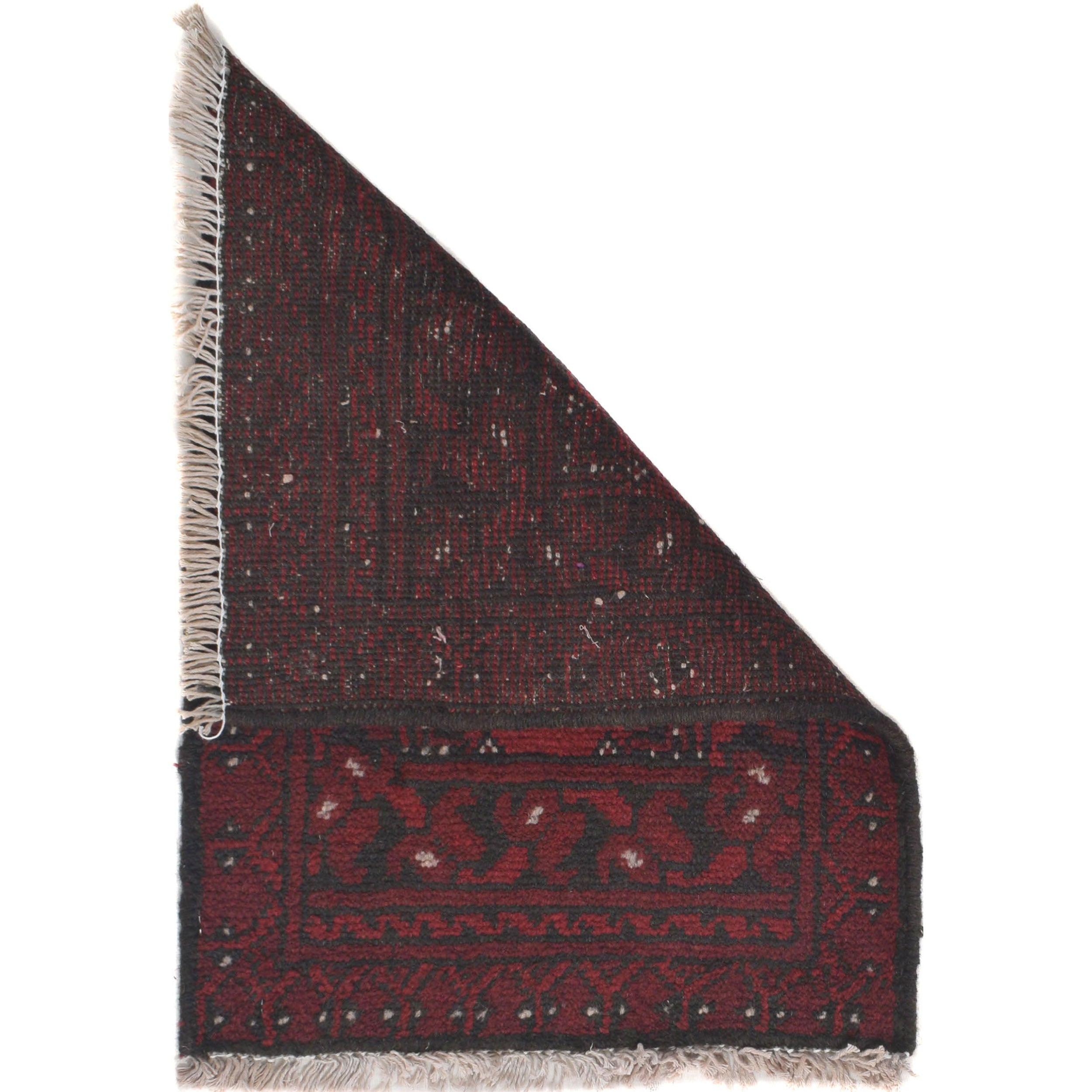 Soft Afghan Tribal Doormat 2x1.3 ft