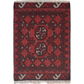 Afghan Mini Wool Floor Rug 2.1x1.5 ft