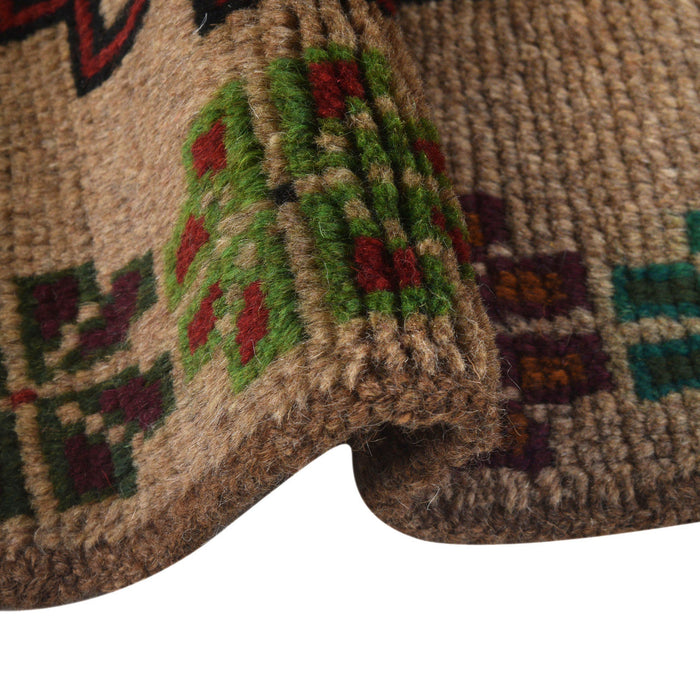  unique Afghan wool carpet, Afghan Baloch wool rug, 