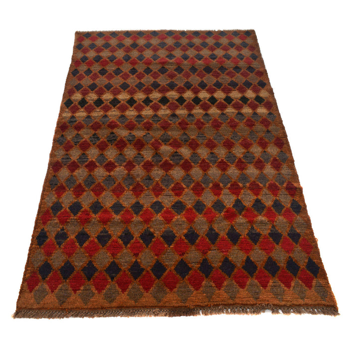 Afghan handmade rug, women-crafted rug, 