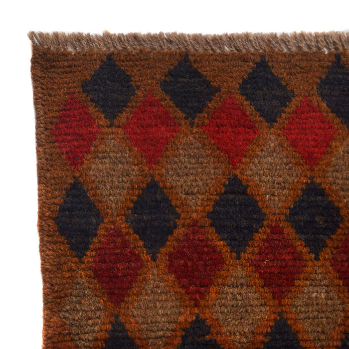 handmade Afghan Baloch rug.