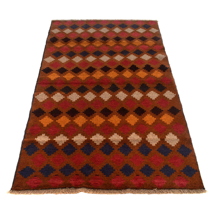  Afghan handmade rug, women-crafted rug, 