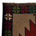 wool area rug handmade, tribal Afghan rug, 