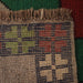 unique Baloch rug design, Afghan wool rug decor,
