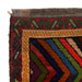 unique Baloch rug design, Afghan wool rug decor, 