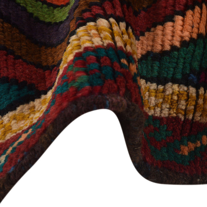 wool area rug handmade, tribal Afghan rug, 