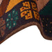 wool rug Afghan style, ethnic Baloch rug,