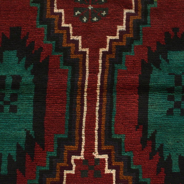 wool area rug handmade, tribal Afghan rug, 