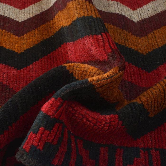 Baloch Rug, Wool Tribal Carpet, Afghan Home Decor, 