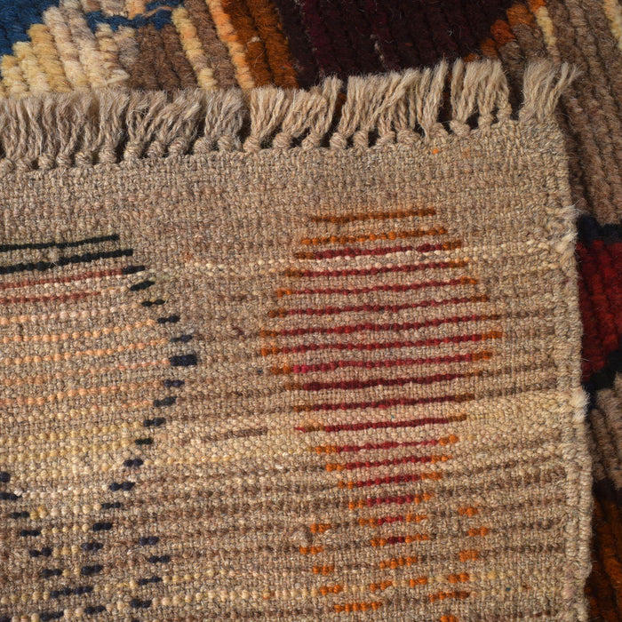 Baloch Afghan Carpet, Tribal Wool Carpet, 