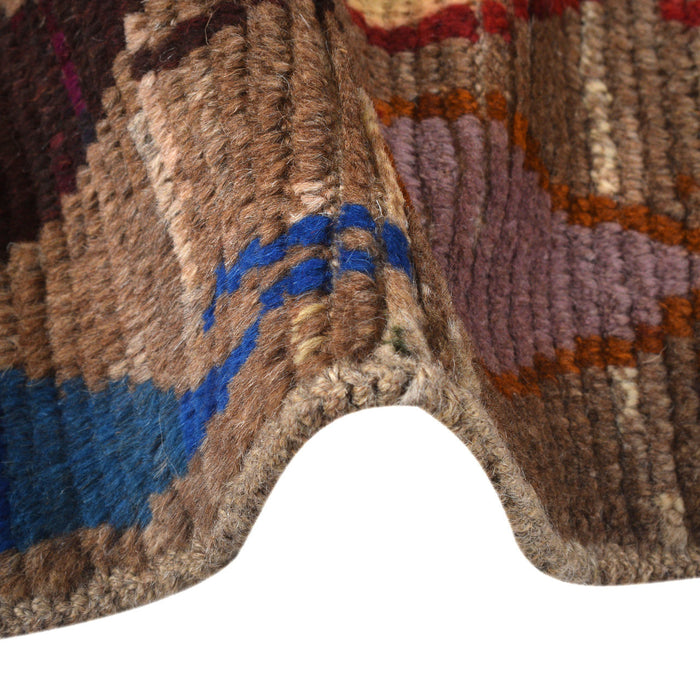 Afghan Home Decor, Vintage Afghan Rug, Baloch Design Rug, 