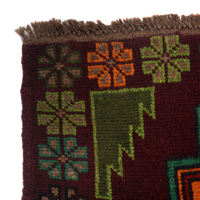 Unique Afghan Rug, Ethnic Afghan Rug