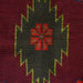 Woolen Afghan Carpet, Traditional Handwoven Rug, 