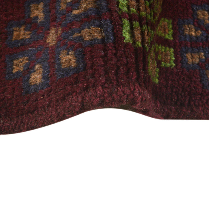 Afghan Home Decor, Vintage Afghan Rug, Baloch Design Rug, 