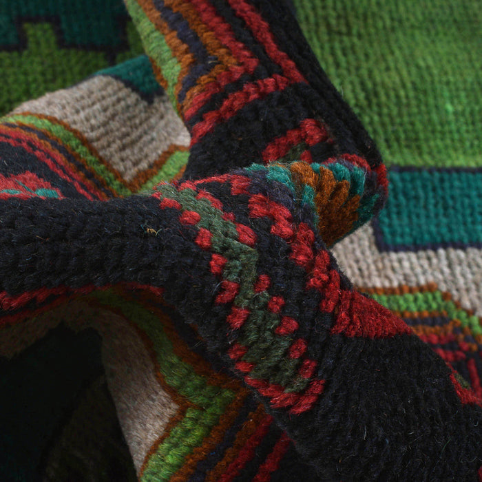 Afghan Handmade Rug, Baloch Rug, Wool Tribal Carpet, 